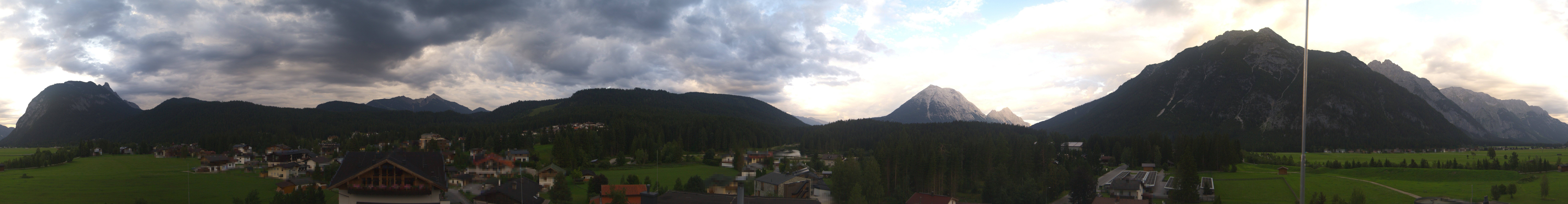 Archiv Foto Webcam Rundblick Leutasch