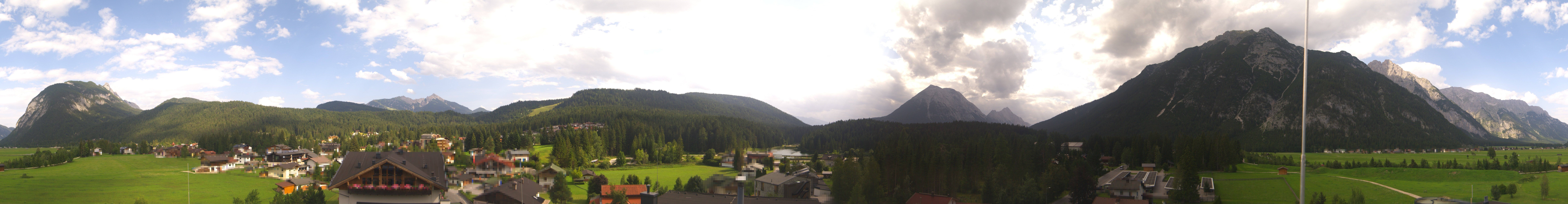 Archiv Foto Webcam Rundblick Leutasch