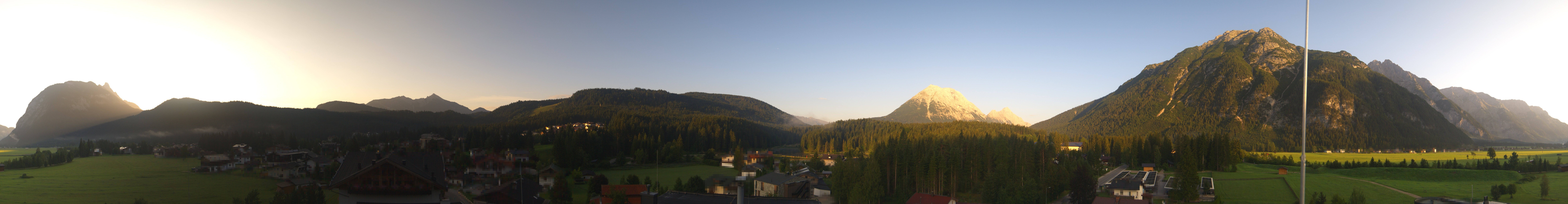 Archiv Foto Webcam Rundblick Leutasch