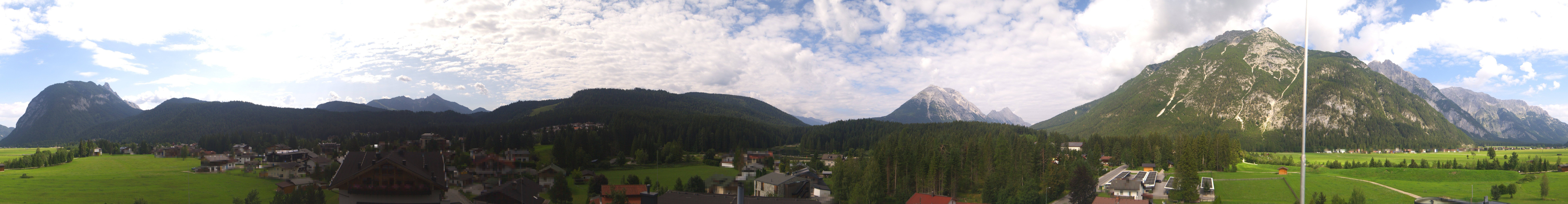 Archiv Foto Webcam Rundblick Leutasch