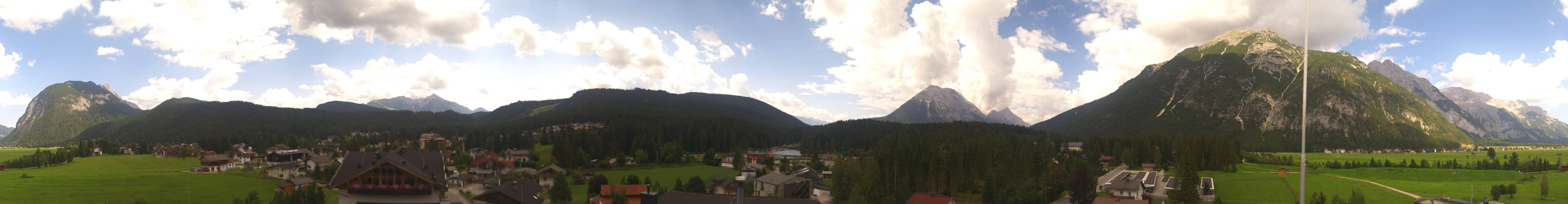 Archiv Foto Webcam Rundblick Leutasch