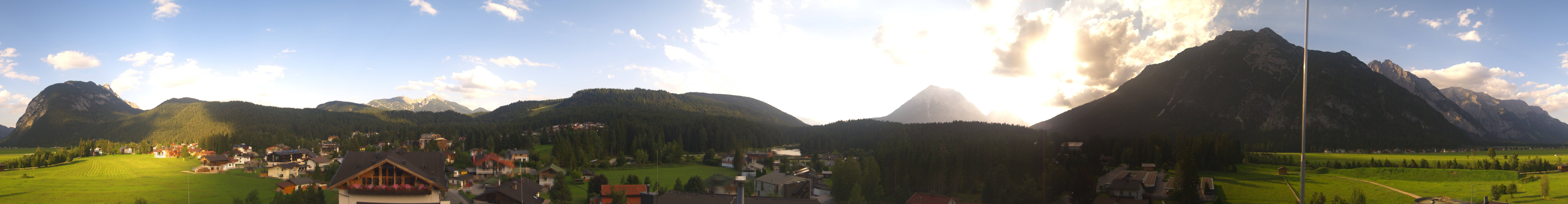 Archiv Foto Webcam Rundblick Leutasch