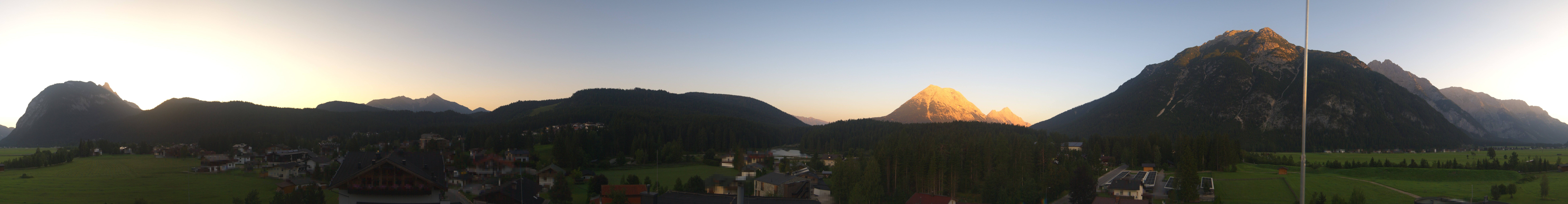 Archiv Foto Webcam Rundblick Leutasch