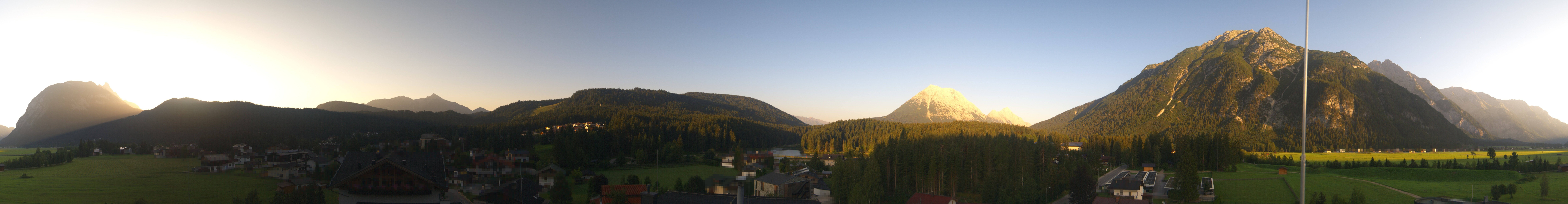 Archiv Foto Webcam Rundblick Leutasch