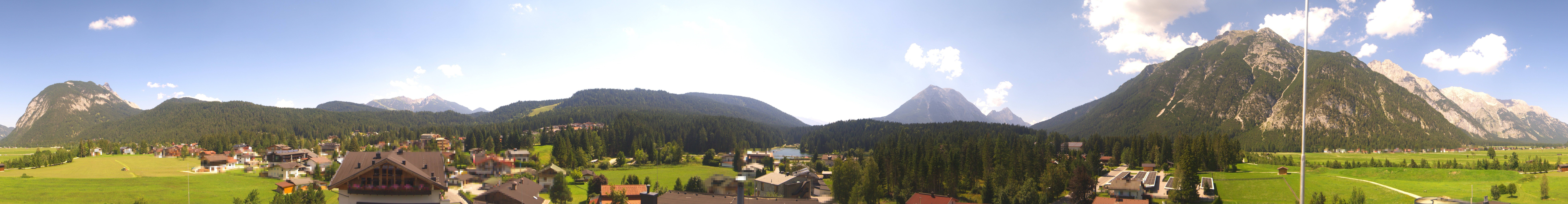 Archived image Webcam Leutasch Panorama