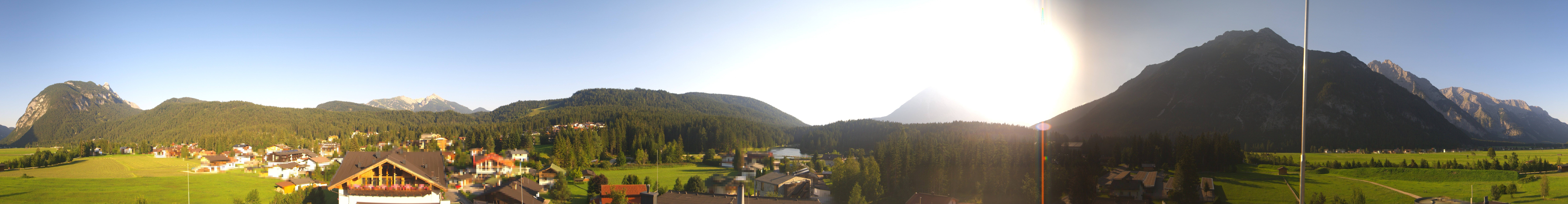 Archiv Foto Webcam Rundblick Leutasch