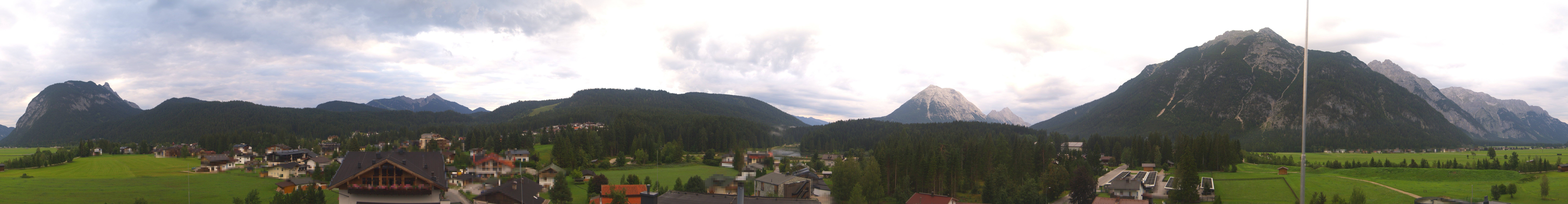 Archiv Foto Webcam Rundblick Leutasch
