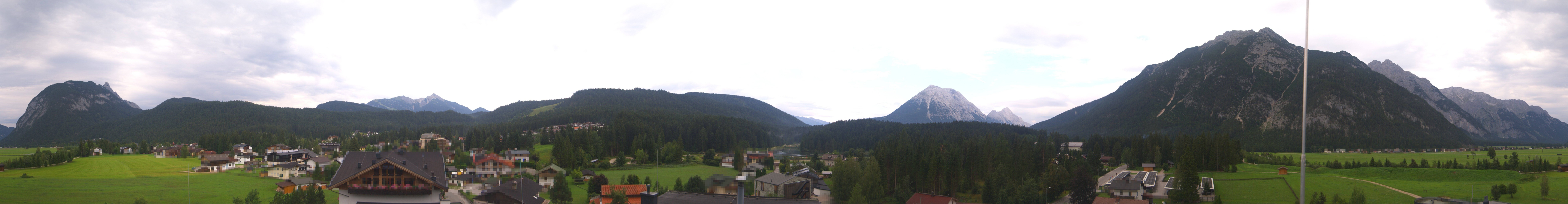 Archiv Foto Webcam Rundblick Leutasch