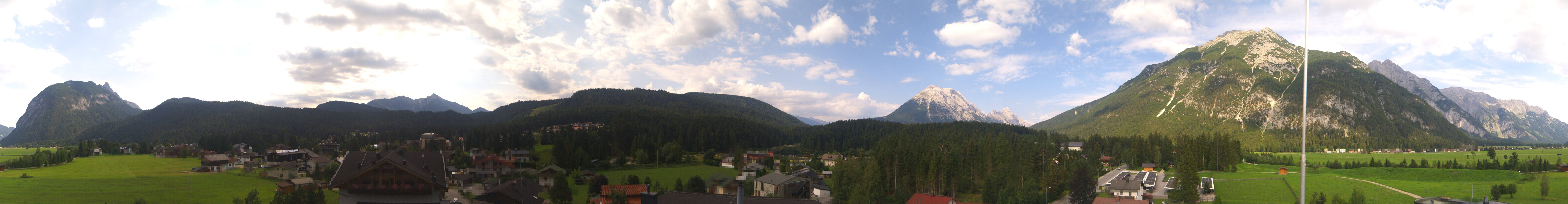 Archiv Foto Webcam Rundblick Leutasch