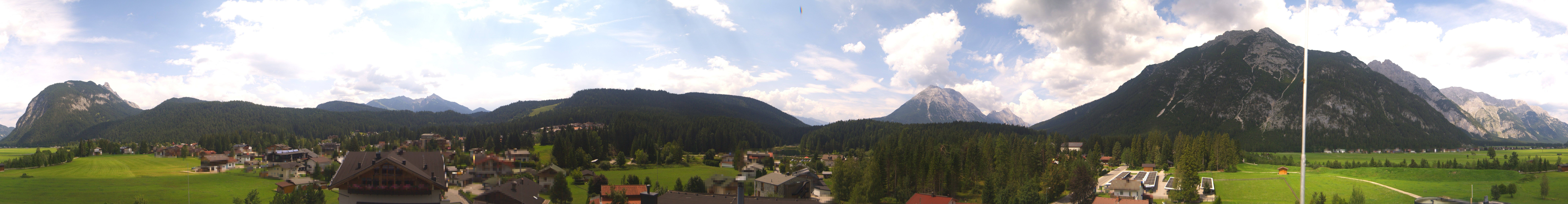 Archiv Foto Webcam Rundblick Leutasch