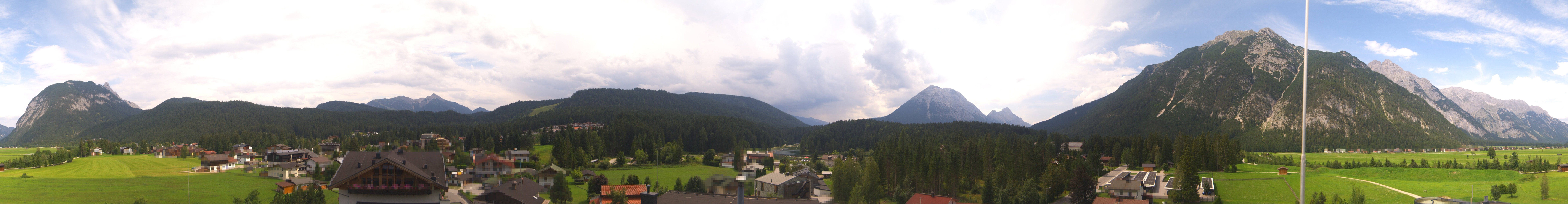 Archiv Foto Webcam Rundblick Leutasch