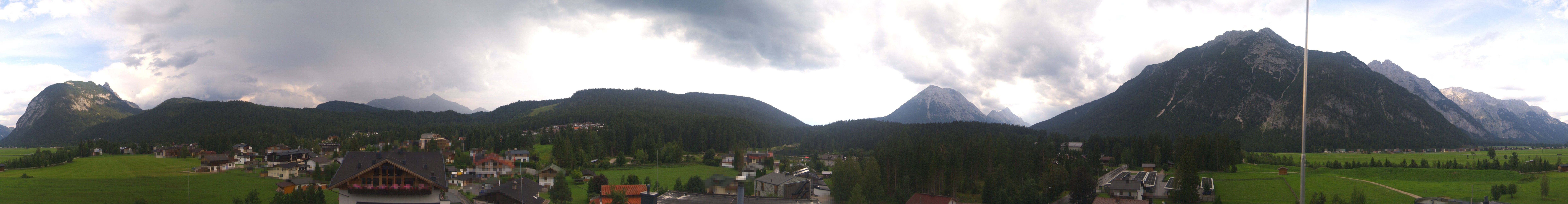 Archiv Foto Webcam Rundblick Leutasch