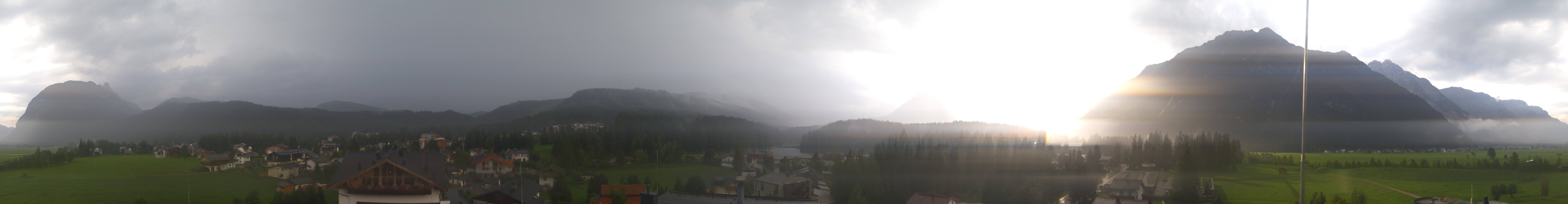Archiv Foto Webcam Rundblick Leutasch