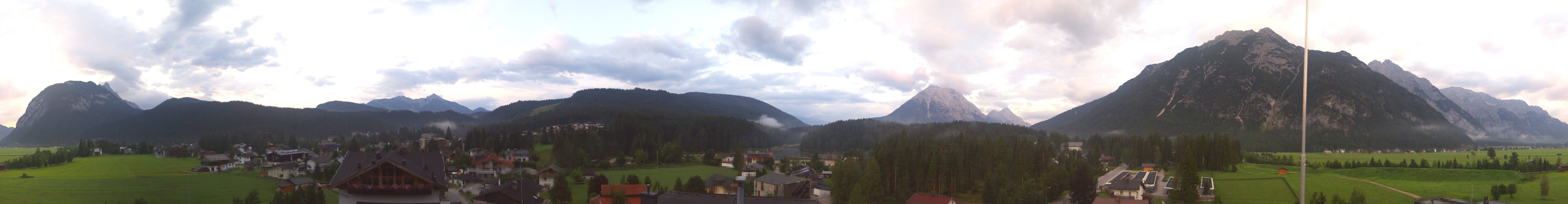 Archiv Foto Webcam Rundblick Leutasch