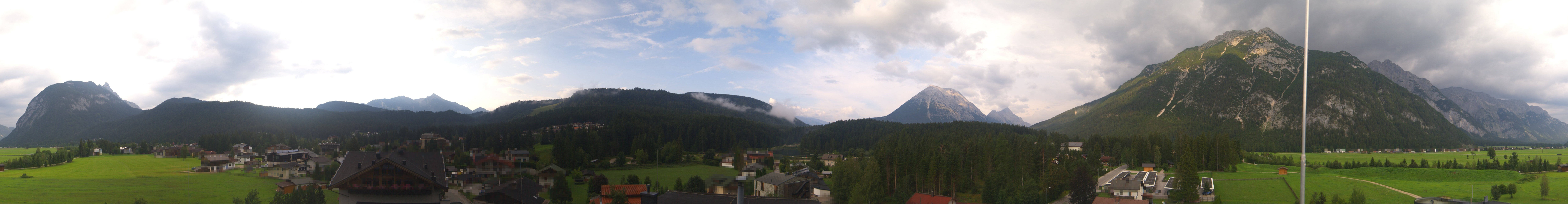 Archiv Foto Webcam Rundblick Leutasch