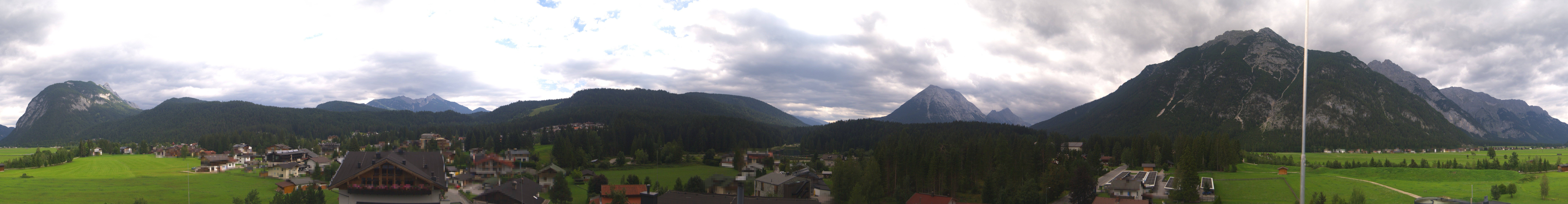 Archiv Foto Webcam Rundblick Leutasch