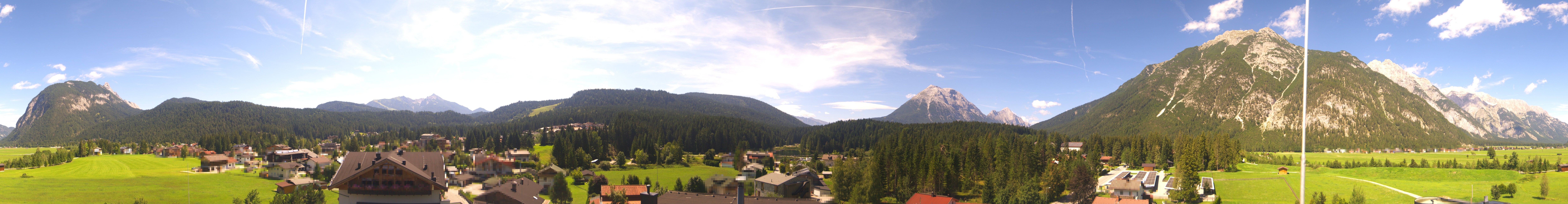 Archiv Foto Webcam Rundblick Leutasch