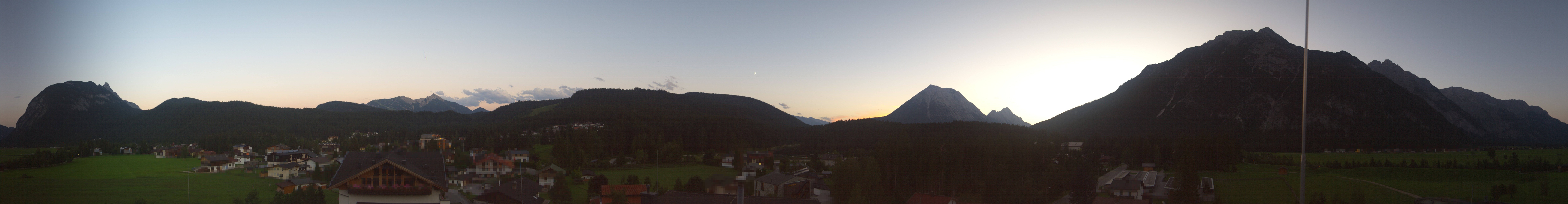 Archiv Foto Webcam Rundblick Leutasch