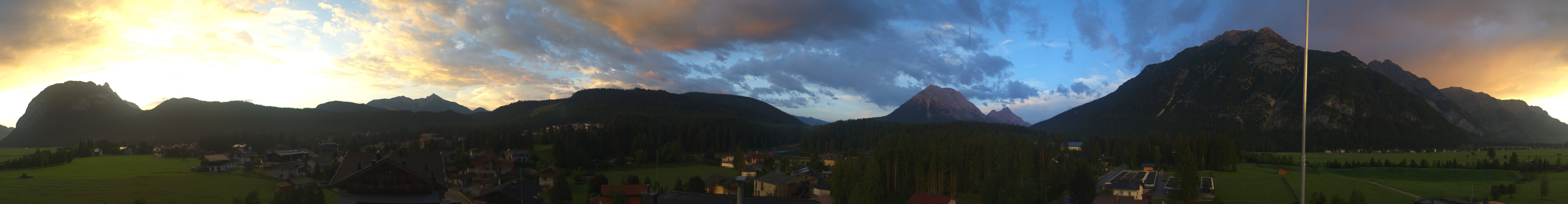 Archiv Foto Webcam Rundblick Leutasch