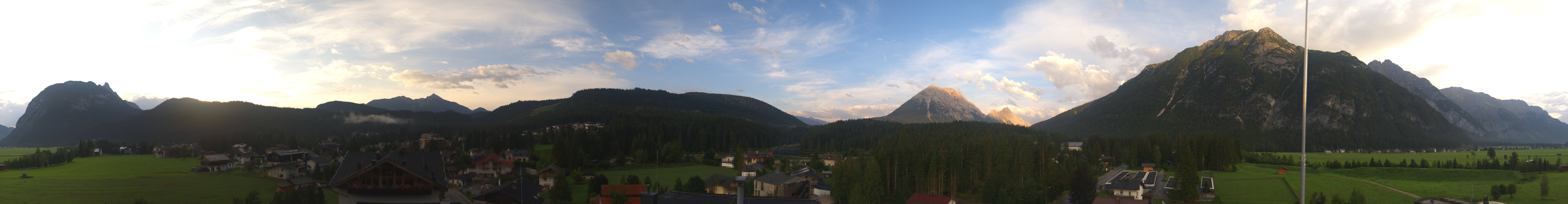 Archiv Foto Webcam Rundblick Leutasch
