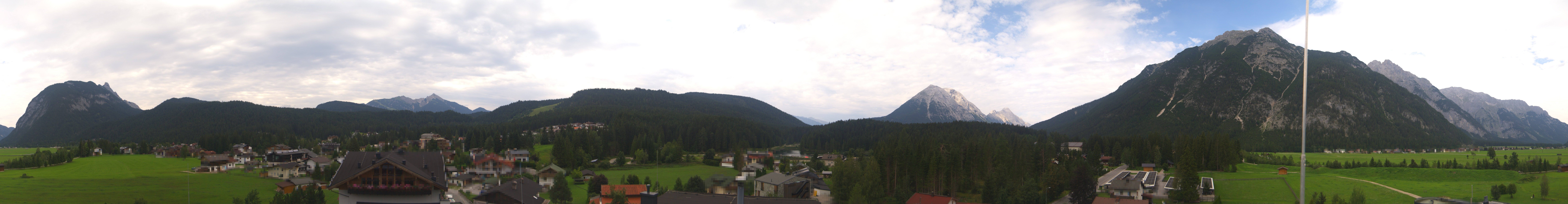 Archiv Foto Webcam Rundblick Leutasch