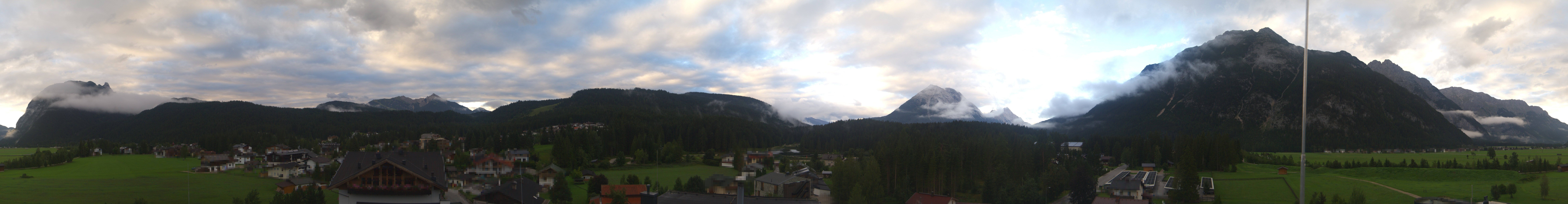 Archiv Foto Webcam Rundblick Leutasch