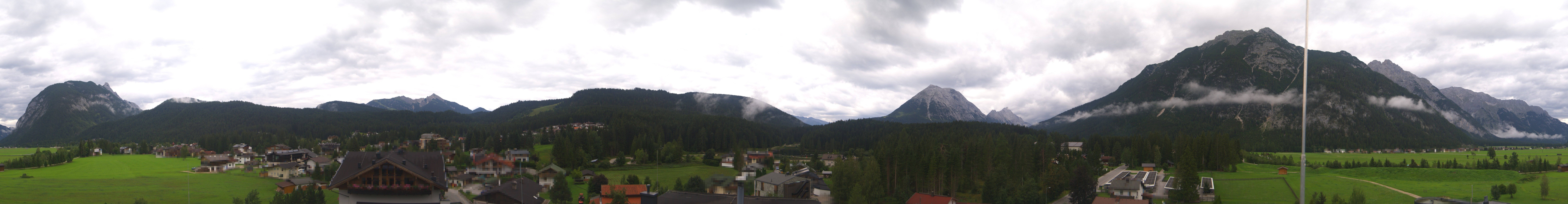 Archiv Foto Webcam Rundblick Leutasch