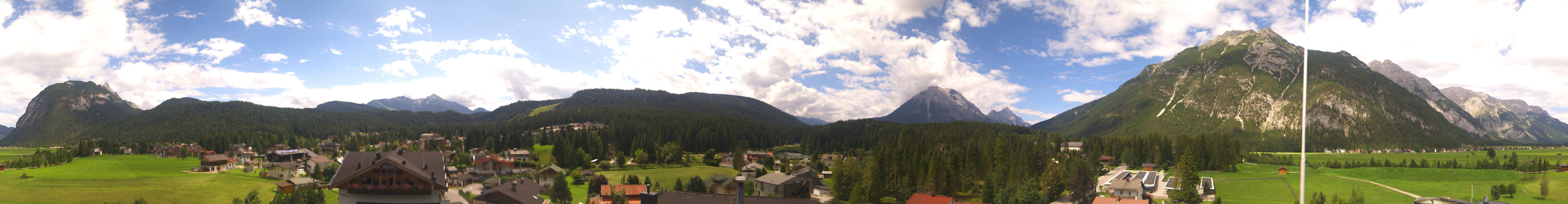 Archiv Foto Webcam Rundblick Leutasch