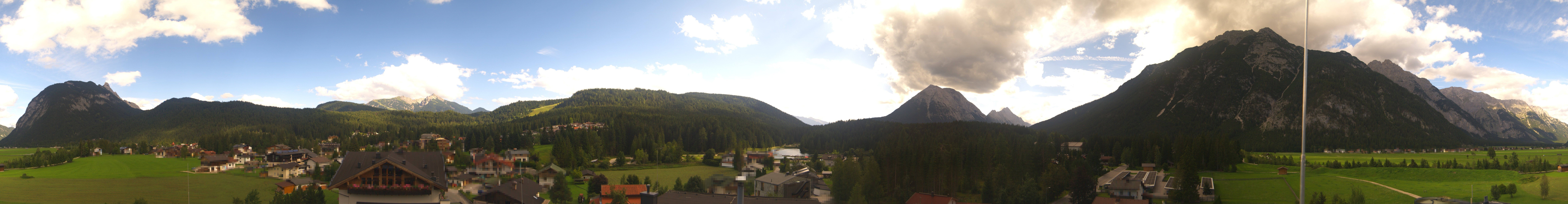 Archived image Webcam Leutasch Panorama