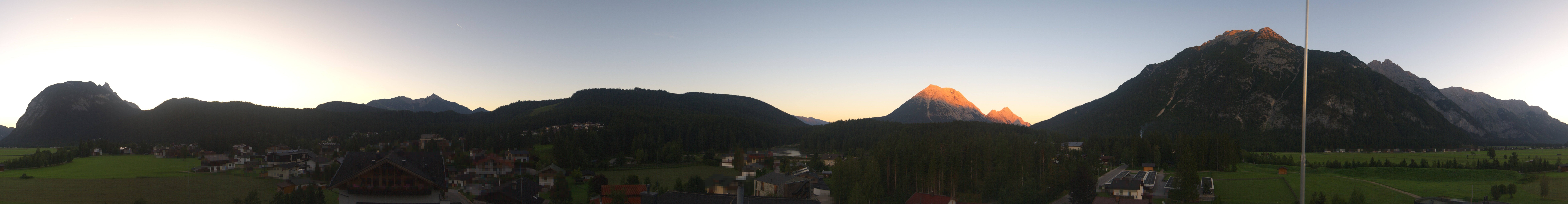 Archived image Webcam Leutasch Panorama