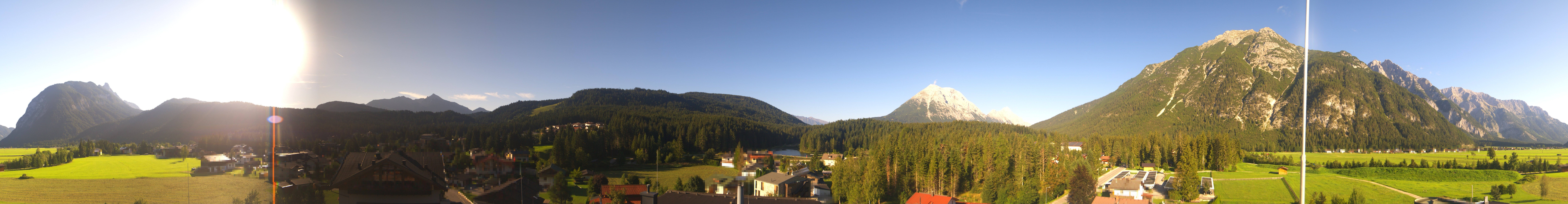 Archived image Webcam Leutasch Panorama