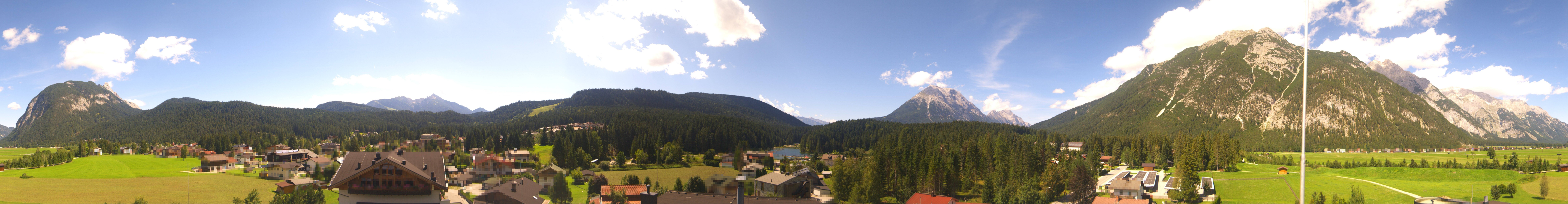 Archiv Foto Webcam Rundblick Leutasch
