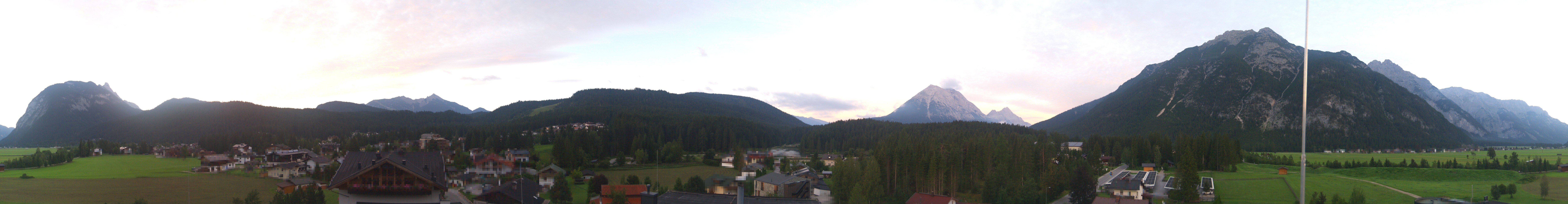 Archiv Foto Webcam Rundblick Leutasch