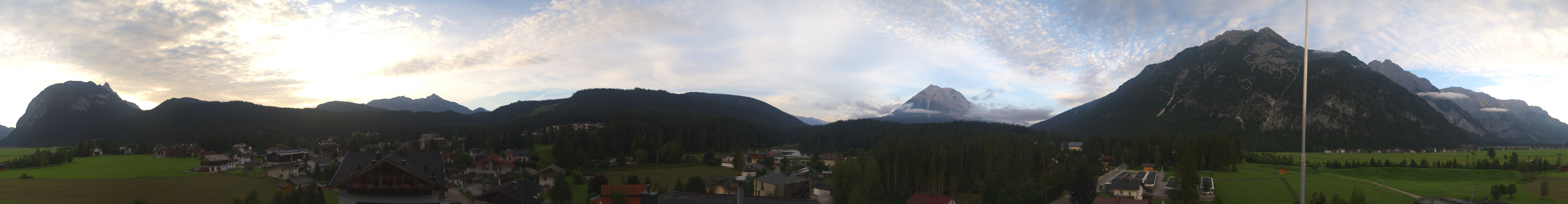 Archiv Foto Webcam Rundblick Leutasch