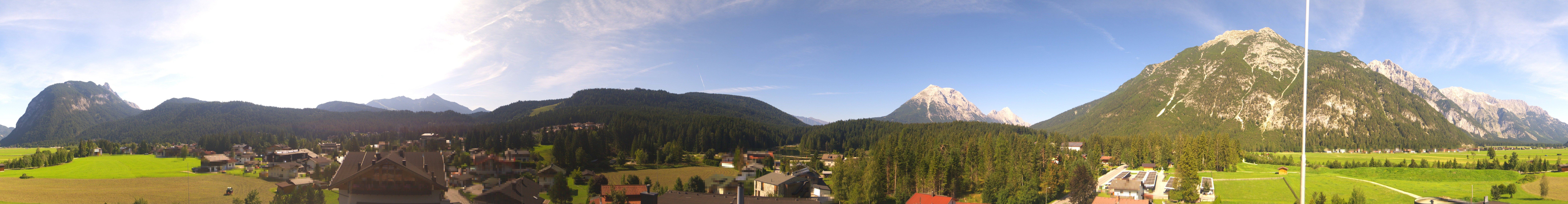 Archiv Foto Webcam Rundblick Leutasch