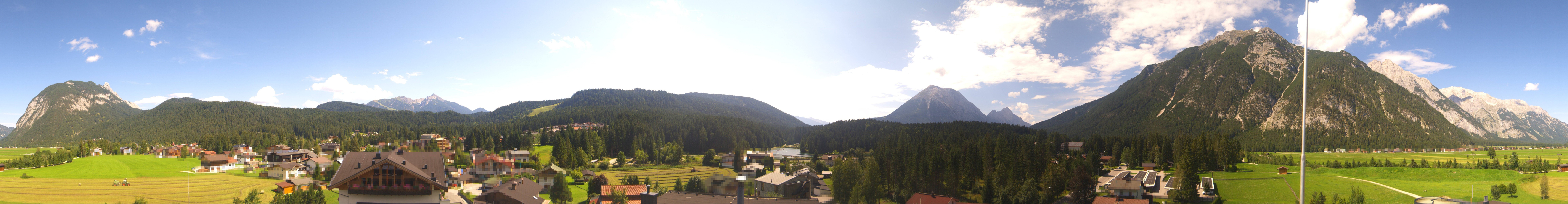 Archiv Foto Webcam Rundblick Leutasch