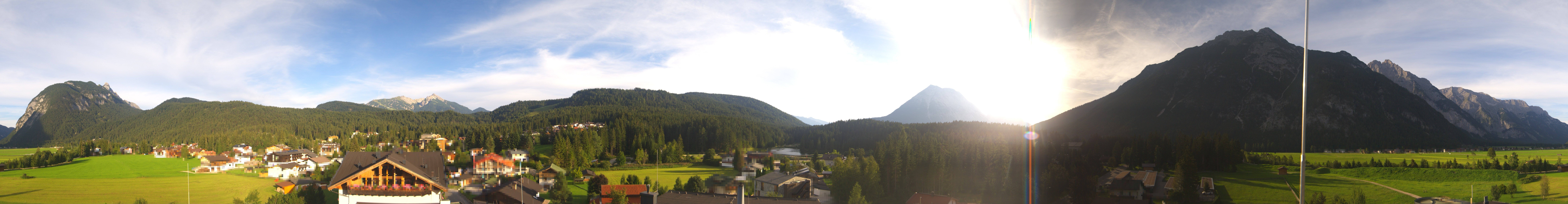 Archiv Foto Webcam Rundblick Leutasch