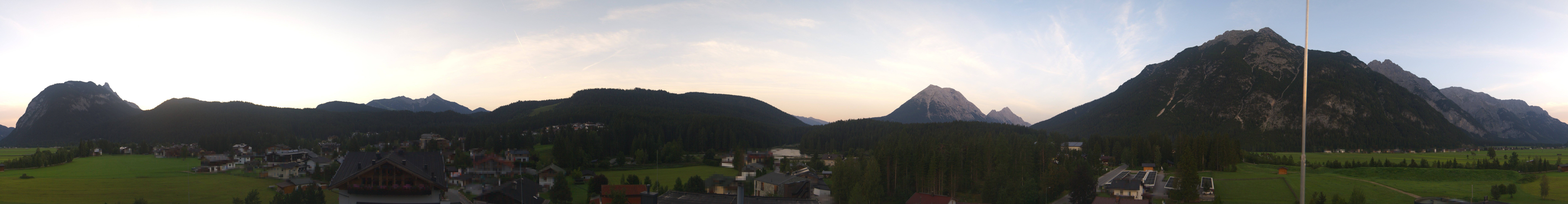 Archiv Foto Webcam Rundblick Leutasch