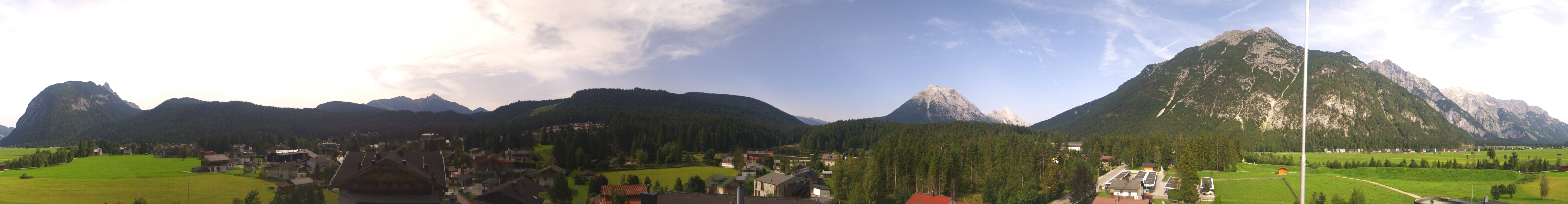 Archiv Foto Webcam Rundblick Leutasch