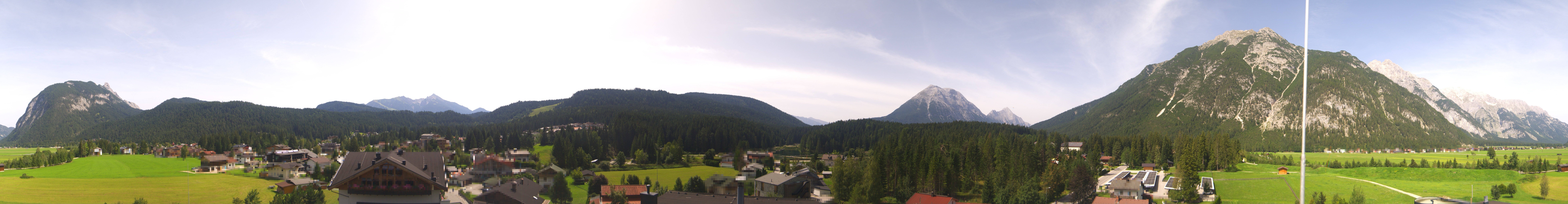 Archiv Foto Webcam Rundblick Leutasch