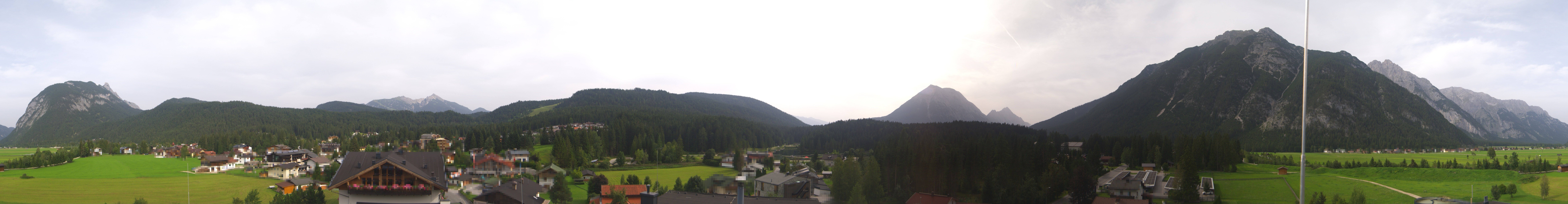 Archiv Foto Webcam Rundblick Leutasch