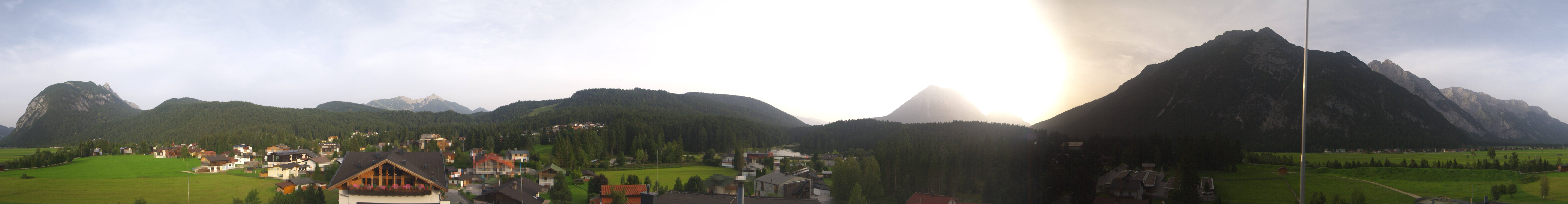 Archiv Foto Webcam Rundblick Leutasch
