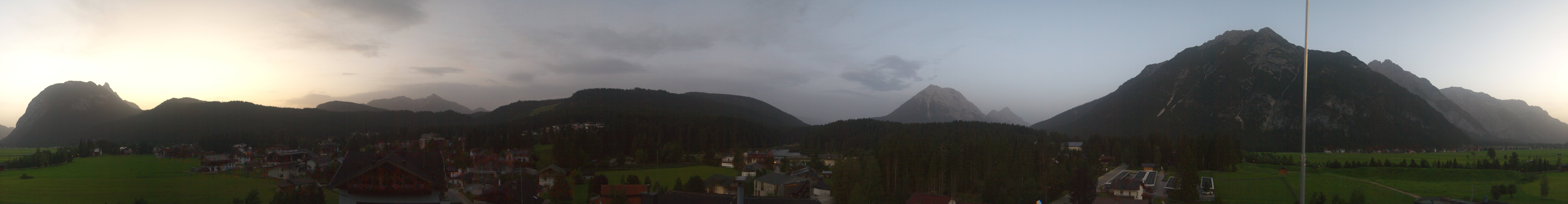 Archiv Foto Webcam Rundblick Leutasch