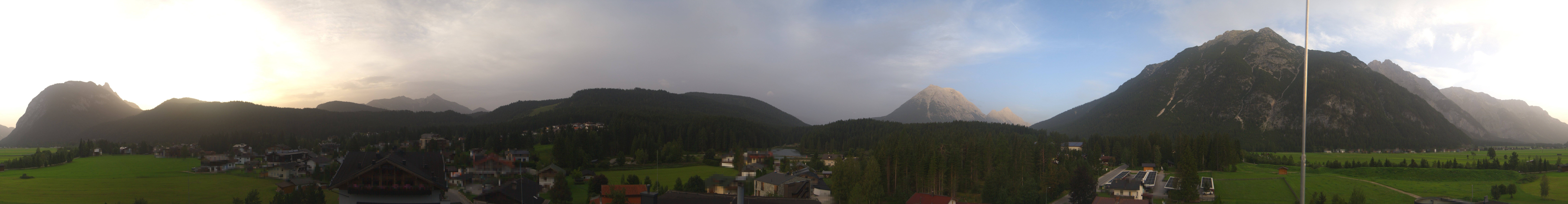 Archiv Foto Webcam Rundblick Leutasch