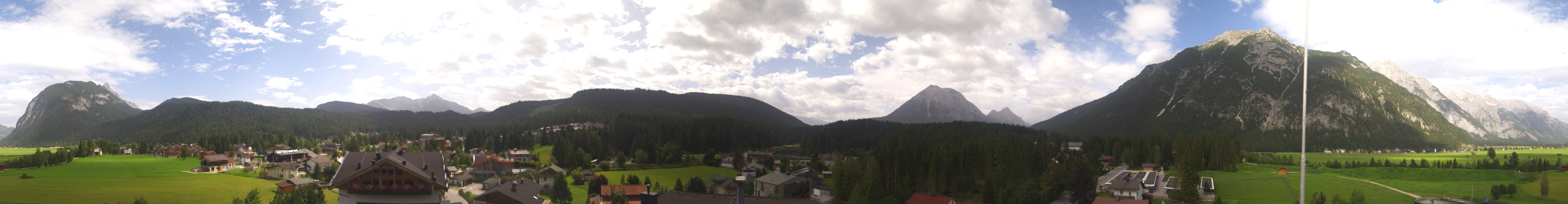 Archiv Foto Webcam Rundblick Leutasch