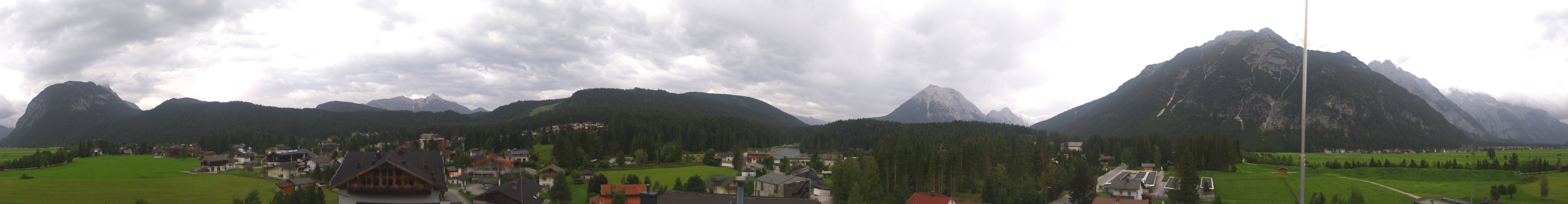 Archiv Foto Webcam Rundblick Leutasch