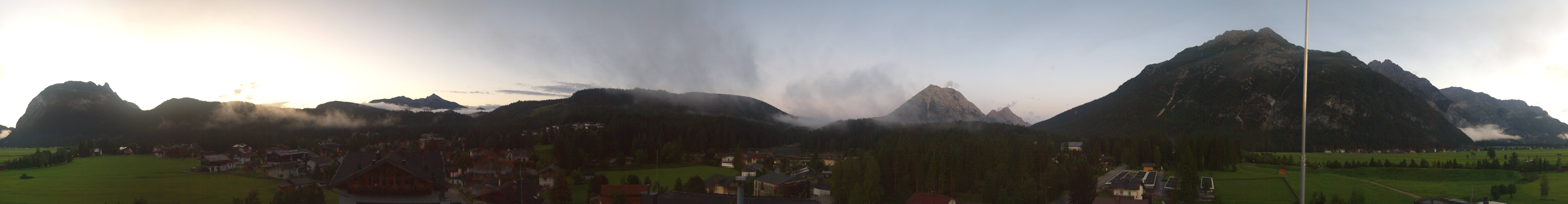Archived image Webcam Leutasch Panorama