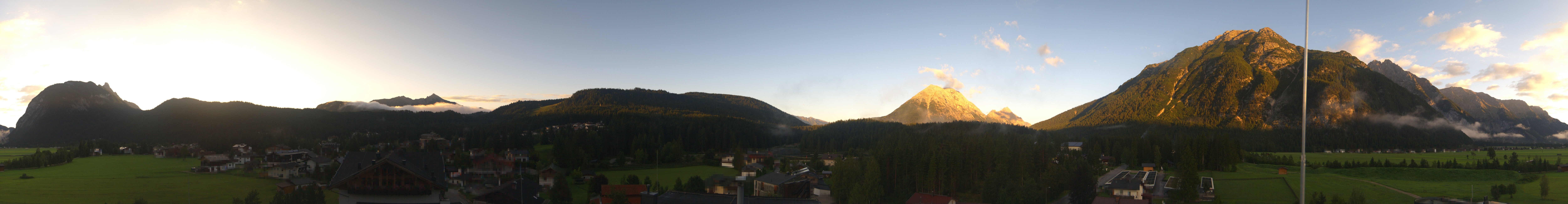 Archived image Webcam Leutasch Panorama