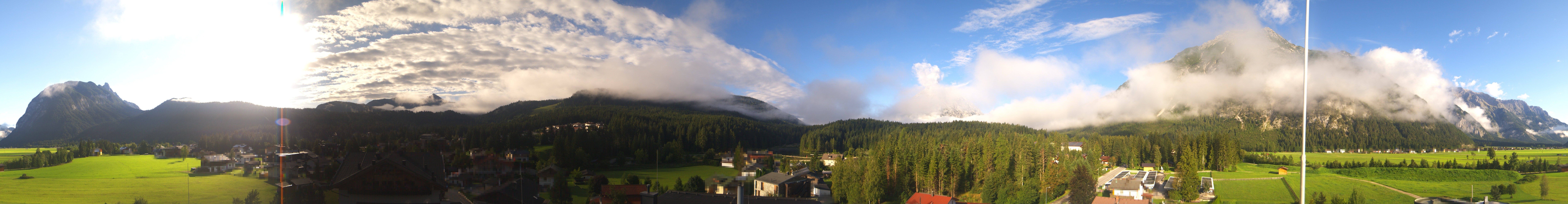 Archived image Webcam Leutasch Panorama