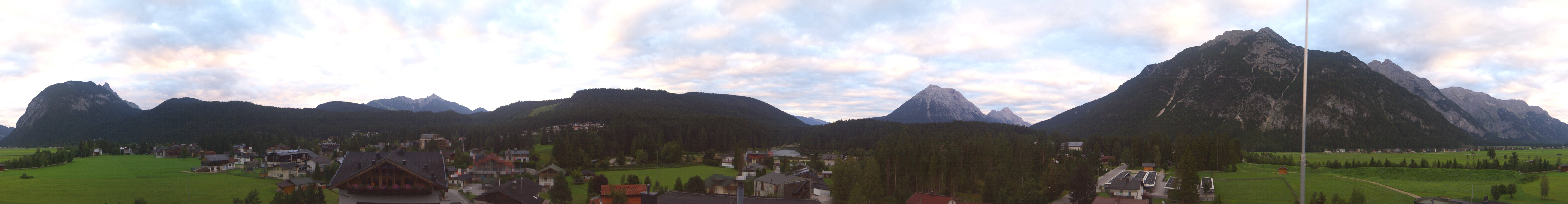 Archived image Webcam Leutasch Panorama